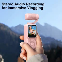 Lenovo Sports Handheld 4K HD Camera Lens Rotatable Small Portable Vlog Recording Outdoor Cycling Cheap Wholesale