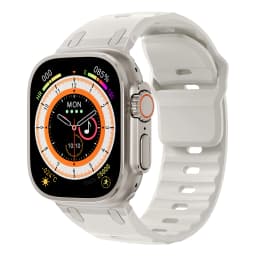 Sport Silicone Strap for Apple watch ultra 2 band 49mm Stainless Steel correa bracelet iwatch Series 9 8 7 6 5 SE 45mm 44mm 42mm