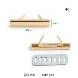 50/100PCS Rectangle Customized Metal Plate With Logo Tags For Sewing Bag Clothes Puppet Doll Handbag Purse Personal Brand Label