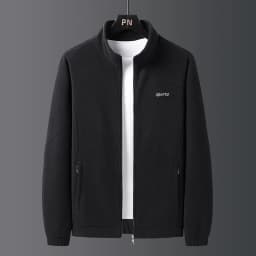 Mens Wool Liner Jackets New Winter Men Thicken Jacket Fleece Warm Stand Collar Men Outdoor Coats Casual Long Sleeve Outwear 5XL