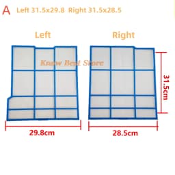 Customized Air Conditioner Filter Sets for Hitachi Various Models (1p/1.5p/2P) Old Machine Custom Home Appliance Parts