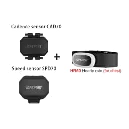 IGPSPORT Smart Sensor Kit,  Cadence CAD70 Speed SPD70 Heart Rate Monitor HR50 Chest, HR70 Arm for Bike Computer/Cycling/Running