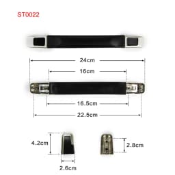 Replacement Suitcase Luggage Handle Travel Suitcase Luggage Case Handle Strap Carrying Handle Grip Strap Spare Box Bag Parts