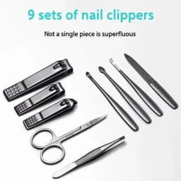 9/40Piece in 1 Manicure Set Pedicure Tools Set Nail Grooming Kit for Women Mens, Nail Manicure Kit Foot Hand Care Kit