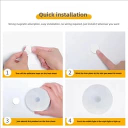 USB Charging Smart Sensor Lamp LED Human Body Induction Night Light Bedside Bedroom Home Corridor Lighting 8 LEDs Mini Wall Lamp
