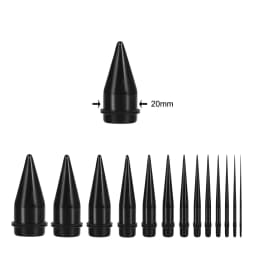 2pcs Ear Tapers Tunnels and Plugs Earrings Piercing Ear Dilations Stretcher Marks for Tunnels Piercing Jewelry 1.6-16mm