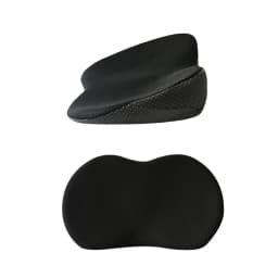 2 In 1 Universal Car Seat Cushion Multifunctional Memory Lumbar Pillow Support Driver Breathable Relief Comfort Chair Car Sea