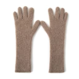 100% Cashmere Gloves Women's Knitted Solid Color Five Finger Gloves Fashion Mmen's and Women's Universal Long Gloves Warm Winter