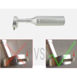 QFH-A Manual Cross Adhesion Tester Cross-Cut Tester 1MM/2MM/3MM Blades With Magnifier