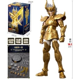 Original Anime Saint Seiya model kit toy Saint Seiya Phoenix Ikki Gemini Saga Shura Camus Action Figure Splicing Toy collect