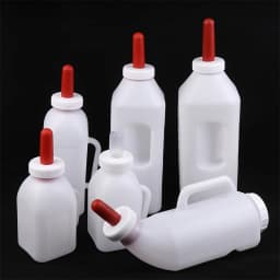 1-5L Calf Milk Feeder Bottle With Nipple Milk Bottle Milking Feeding Replacement Drinker Livestock Feediing Tools