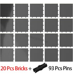 Wholesale 16X16 Pixel Art Building Blocks Bottom Plate 65803 Bricks Baseplate Part Compatible 31212 21333 98138 Pixel Toys Gifts