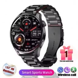 2026 Smart Watch For Men 100+Sport Modes HD Touch Screen Photos Control DIY Dial Smartwatch 5ATM Waterproof For ios android HT30