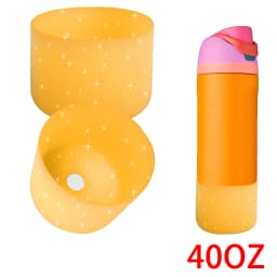 For Owala New Coaster 24oz 32oz 40oz Deep Rose Anti-Slip Protective Sleeve Bottom Bumper Protective Bottom Bumper Protector