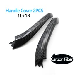 2PCS Car Front Rear Inner Door Left Right Handle Inside Pull Handle Panel Cover Trim For BMW X3 X4 G01 G02 F97 F98 2018-2022