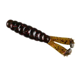 JOHNCOO 7cm 3.1g TPE Two T-tails Soft Bait Fishing Lure 6pcs Artificial Worm Bait Wobblers Swim Ned Rig