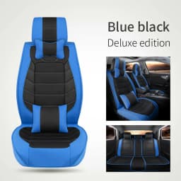 For Honda Pilot 2007-2021 5-Seat Car Seat Covers Full Set Leather Deluxe Cushion Front Rear Seat Back Cushion Pad Mat Backrest