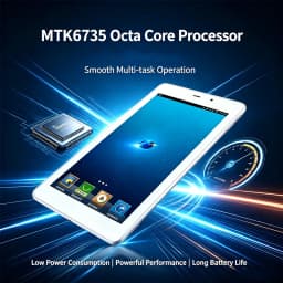 Octa Core Android 7.0 MTK6735 Pocket Tablet 8 INCH 3GB RAM+32GB ROM 4G WIFI Support Phone Call 1920*1200 IPS Screen