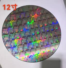 6 inch 12 Inch 8-inch Silicon Wafer, Round Lithography Wafer Semiconductor Exhibition Display, Integrated Circuit