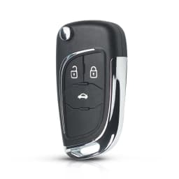 KEYYOU Modified Filp Car Key Shell Fob Remote Case For Chevrolet Cruze Epica Lova Camaro Impala 2 3 4 5 Button HU100 Blade