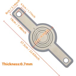 Silicone Bread Sling for Dutch Oven, Reusable Baking Mat with Long Handles, Non-Stick Sheet Liners for Transferable Dough Pastry
