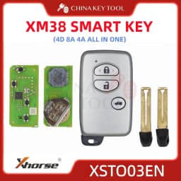 Xhorse XM38 Smart Key Remote 4D 8A 4A All in One For Toyota Lexus: XSTO03EN Global Version With Logo