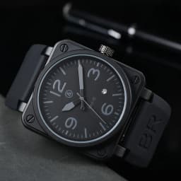 Square Automatic Mechanical Watch, Stylish Casual Timepiece with Day-Date Calendar for Men
