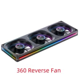 JONSBO ZA-120/240/360 Computer Case Fan 12CM 5V ARGB 120mm Monolithic Structure Water-Cooled Fan PWM Forward/Reverse Fan Kits