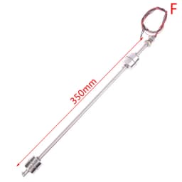 30Styles 45-400mm Stainless Steel Float Switch Tank Liquid Water Level Sensor Double Ball Switch Tank Pool Flow Sensors Float