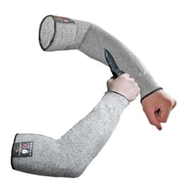 Cut Resistant Level 5 HPPE Construction Automobile Glass Work Arm Sleeve Safety Glove Anti-Puncture Arm Protection Sleeve