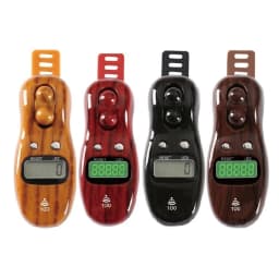 Model 3003s Electric Rings Rosary Digital Finger Tally Counter with Beep Sound LED Digital Tasbeeh Stress Relief Gadget