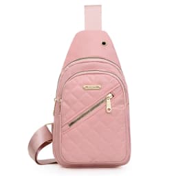 Neutral Style Backpack for Men and Women, with Multiple Color Slanted Fabric and Nylon Material. Suitable for Travel.