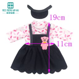 Mini Toys Doll Clothes 35cm 14inch Born Doll Fashion Blankets Dresses Onesies Suit Girl Gift