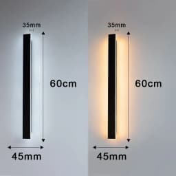 LED Wall Lamp Garden Decoration Lighting Waterproof Modern LED Wall Light AC 220V/110V 40/60/80/100/120CM Indoor Outdoor Lamps