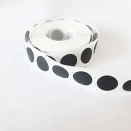 1 Roll DIY Scratch off Stickers in Small round Or Heart Shapes - 3 Sizes Available for Scratch Cards Retail Or Wholesale