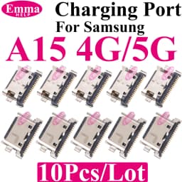 10pcs Charging Port Dock Plug For Samsung A06 A07 A05 A04 A13 A14 A15 A17 A25 A31 A50s A51 A16 USB Charger Connector Socket