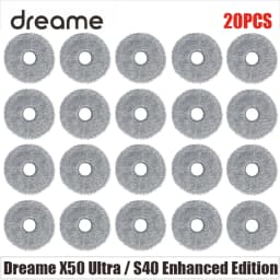 Dreame X50 Ultra / S40 Enhanced Edition Vacuum Parts Main Roller Side Brush Hepa Filter Mop Cloth Dust Bag