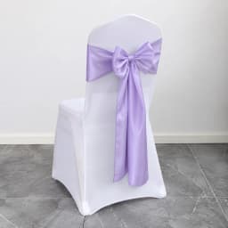 Wedding Decoration Chair Satin Sash Bow Tie Self-Tie 10 Pieces Per Lot Plain Solid Colour Birthday Party Festival Hotel Holiday