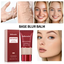 Base Blurring Foundation 5Colors Long Lasting 24H Control Oil Smooth Matte Balancing Shine Base Bronze Cosmetics Makeup