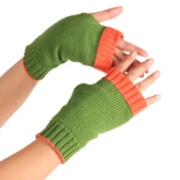 New Fingerless Gloves for Women's Gloves Winter Warm Cute Student Writing Typing Half Finger Acrylic Knitted Glove Mittens