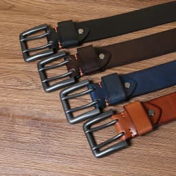 100-125cm 4.3cm Wide Thick Real Cowskin Genuine Leather Belt For Men High Quality Double Pin Buckle Cowboy Business Strap