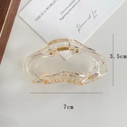 Small Medium Hair Claws Clips Crab Hair Clamps Women Girls 4.5CM Plastic Ponytail Hair Barrettes Hairpin Hair Accessories Simple