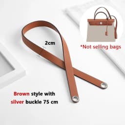 Genuine Leather Replacement Shoulder Strap For Herbag 31 And Mini Herbag Crossbody Bag Modification Accessory Durable Bag Strap