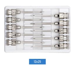 10Pcs Stainless Steel Veterinary Needle Syringe Needle Dispensing Needles Laboratory Sampling Needle Livestock Accessories