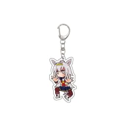 55MM Anime Pretty Derby Keychain Oguri Cap Special Week Silence Suzuka Tokai Teio Key Chain Acrylic Model Plate Christmas Gifts