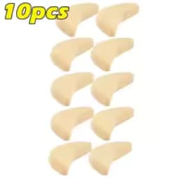 Soft Toe Plug Women High Heel Pain Relief Insert Shoe Palm Cushion Toe Front Filler Sponge Forefoot Pad Adjustable Sizes Insoles