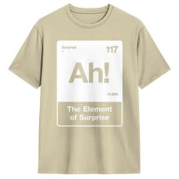 Vintage T Shirt Summer Ah The Elements of Surprise Project Hail Mary Novelty T-Shirts Cotton Tshirt for Male Y2K Basic Clothing