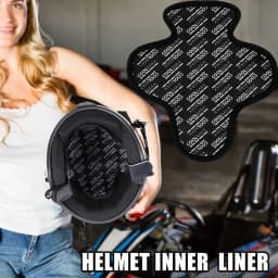 【F】Motorcycle Helmet Insert Liner Cap Cushion Pad Quick-drying Breathable Sweat Wicking Helmet Insulation Lining Moto Capacet