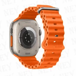 Ocean Band for Apple Watch Ultra 2 49mm 44mm 45mm 42mm 38/40/41mm silicone bracelet correa iwatch series 9 8 7 se 6 5 4 3 strap