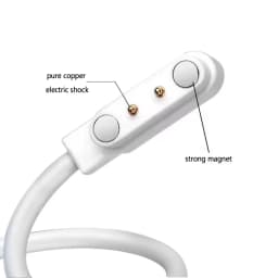2 Pins 4 Pins Smartwatch Dock Charger Adapter USB Charging Cable Cord for Adult/Kids Smart Watch Power Charge Wire Accessories